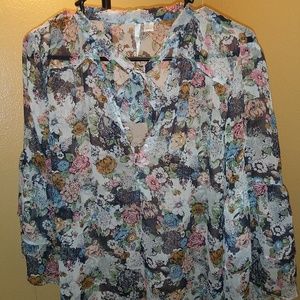 Floral blouse